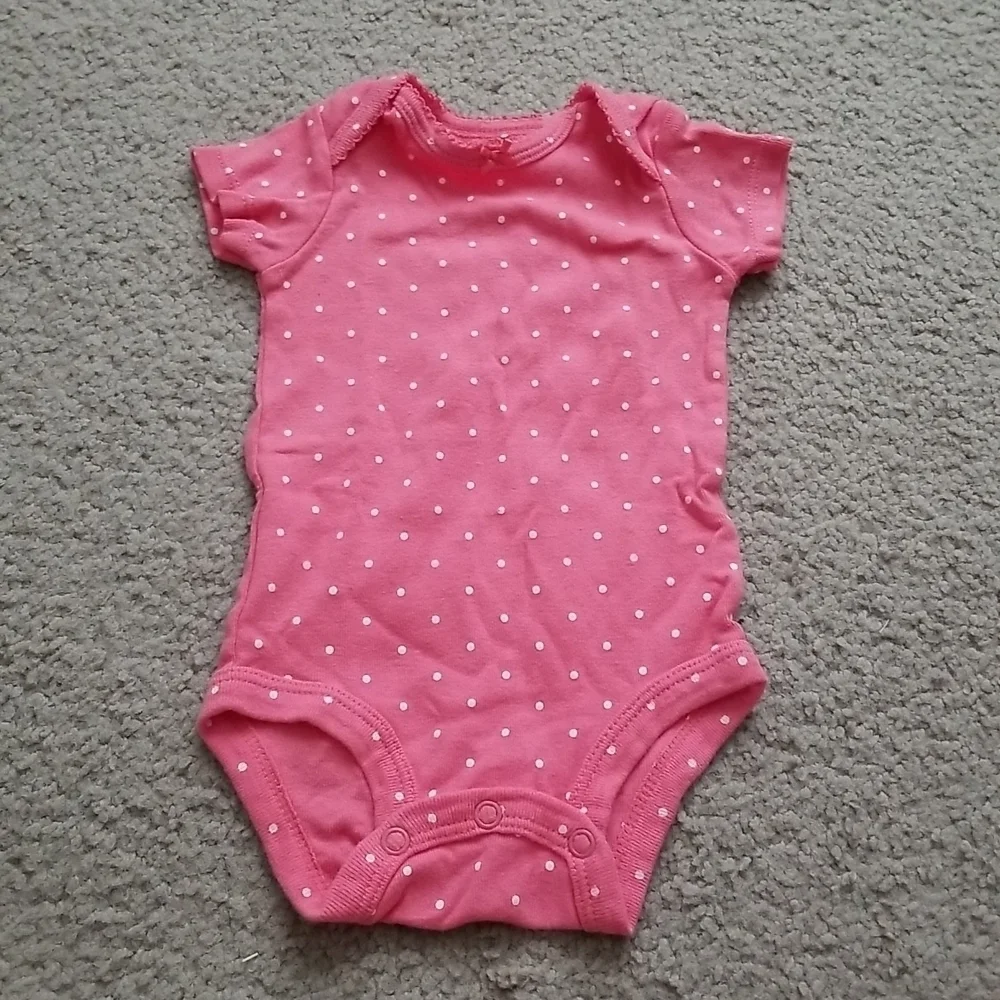 Carter's Baby Girl's Polkadot Onesie